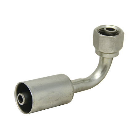 A & I PRODUCTS 90� Female O-Ring Steel Beadlock Fitting 3.5" x1" x1" A-461-3331